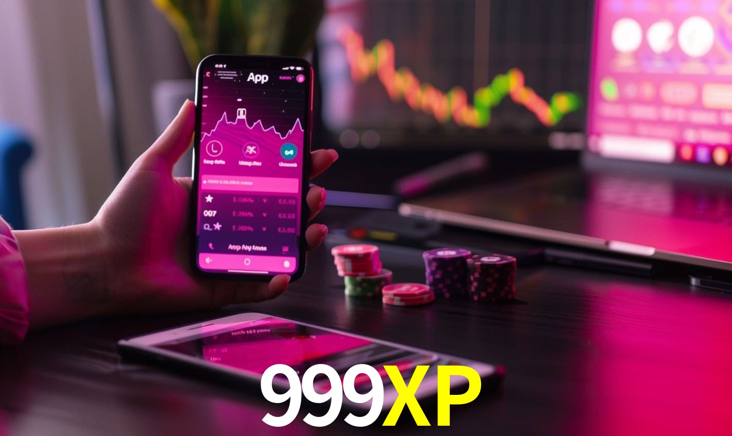 Comparação APP mobile vs versão web da 999XP